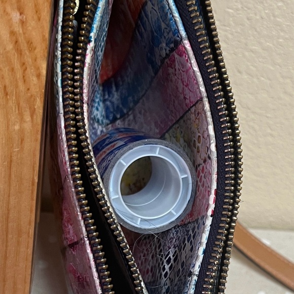 Brahmin Leather Colorful Shoulder Bag! - Picture 4 of 7